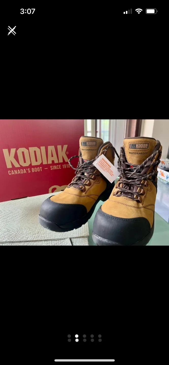 Brand New Men’s Kodiak 6” Waterproof Safety Boot image indicator(2)