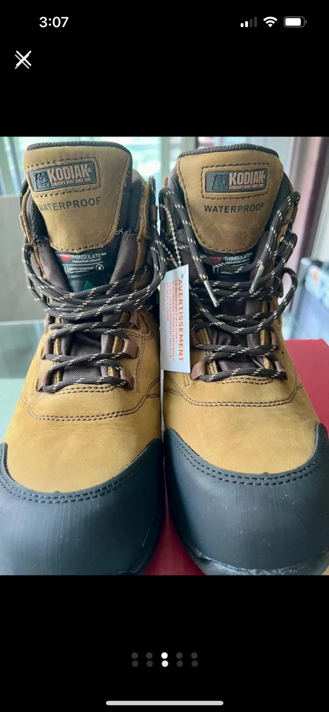 Brand New Men’s Kodiak 6” Waterproof Safety Boot image indicator(3)