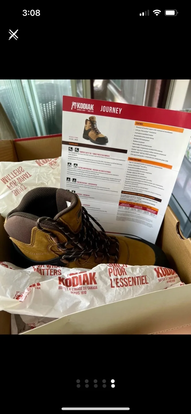 Brand New Men’s Kodiak 6” Waterproof Safety Boot image indicator(5)