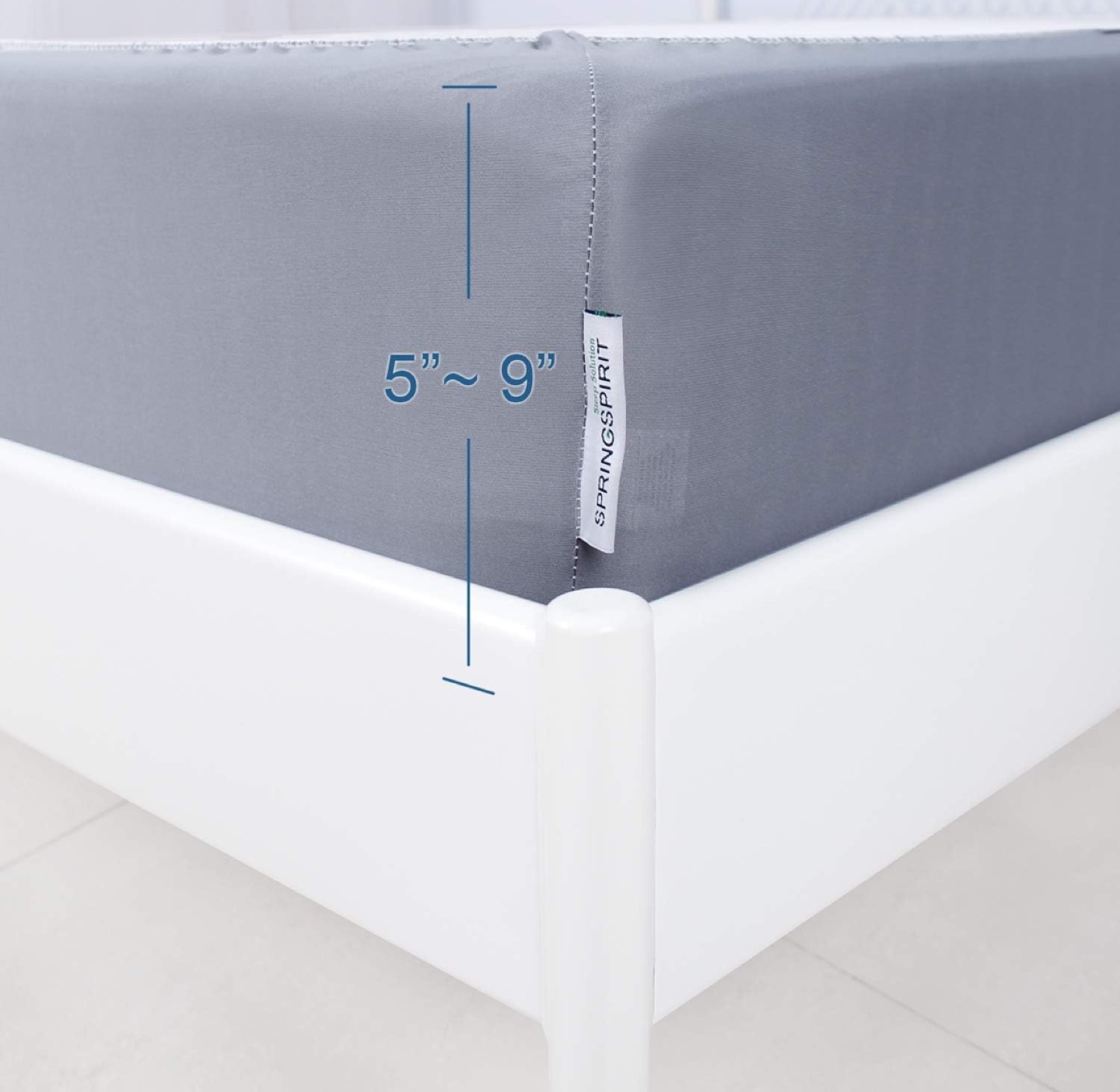 SPRINGSPIRIT Mattress Protector - 5-9 inch #freecycle - photo 3