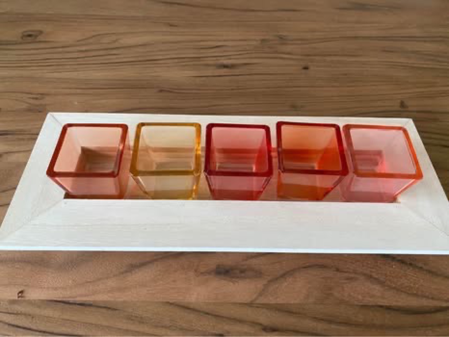 Bowring Coloured Glass Candle Holder Set - photo 3