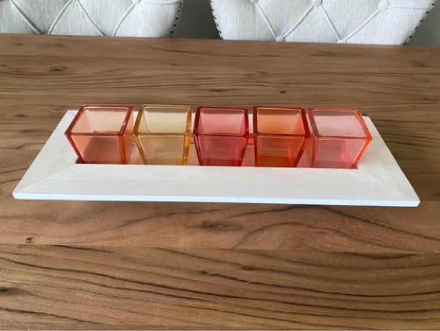 Bowring Coloured Glass Candle Holder Set - photo 2