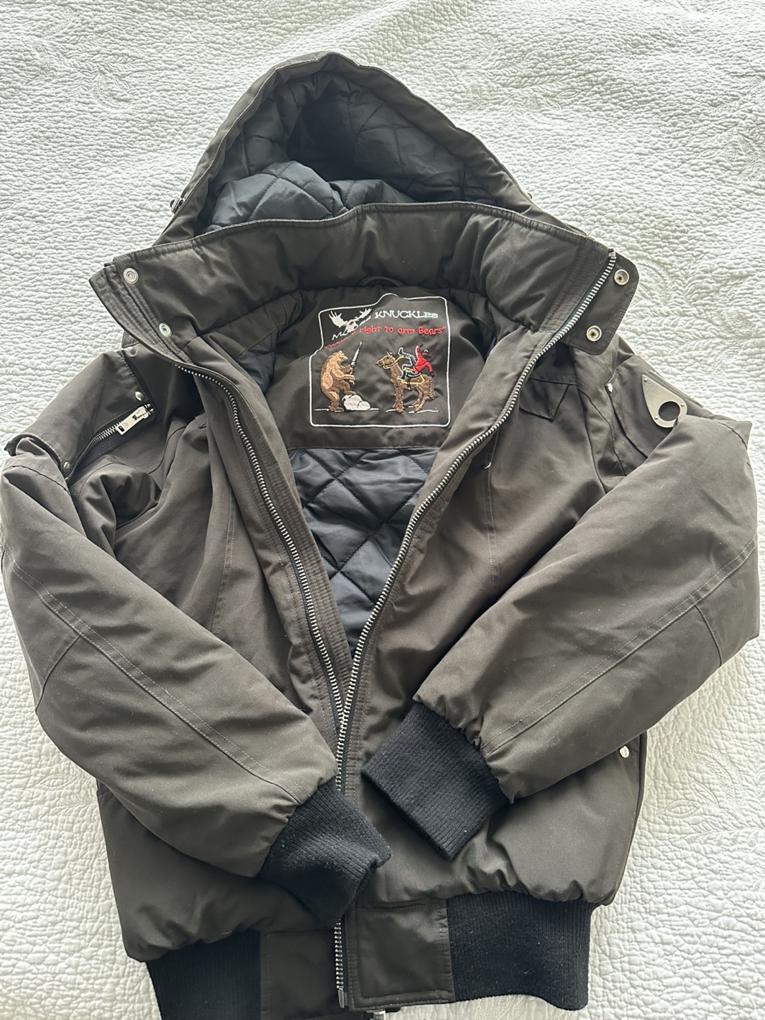 Moose Knuckles Bomber Jacket - XS/TP