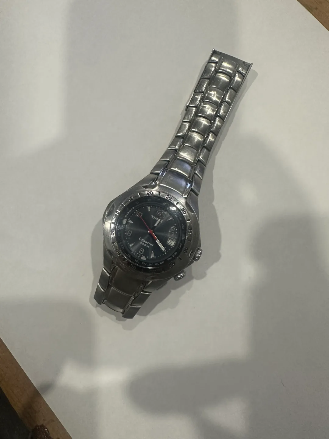 Bauer size 10, leather tool belt, timex watch image indicator(3)