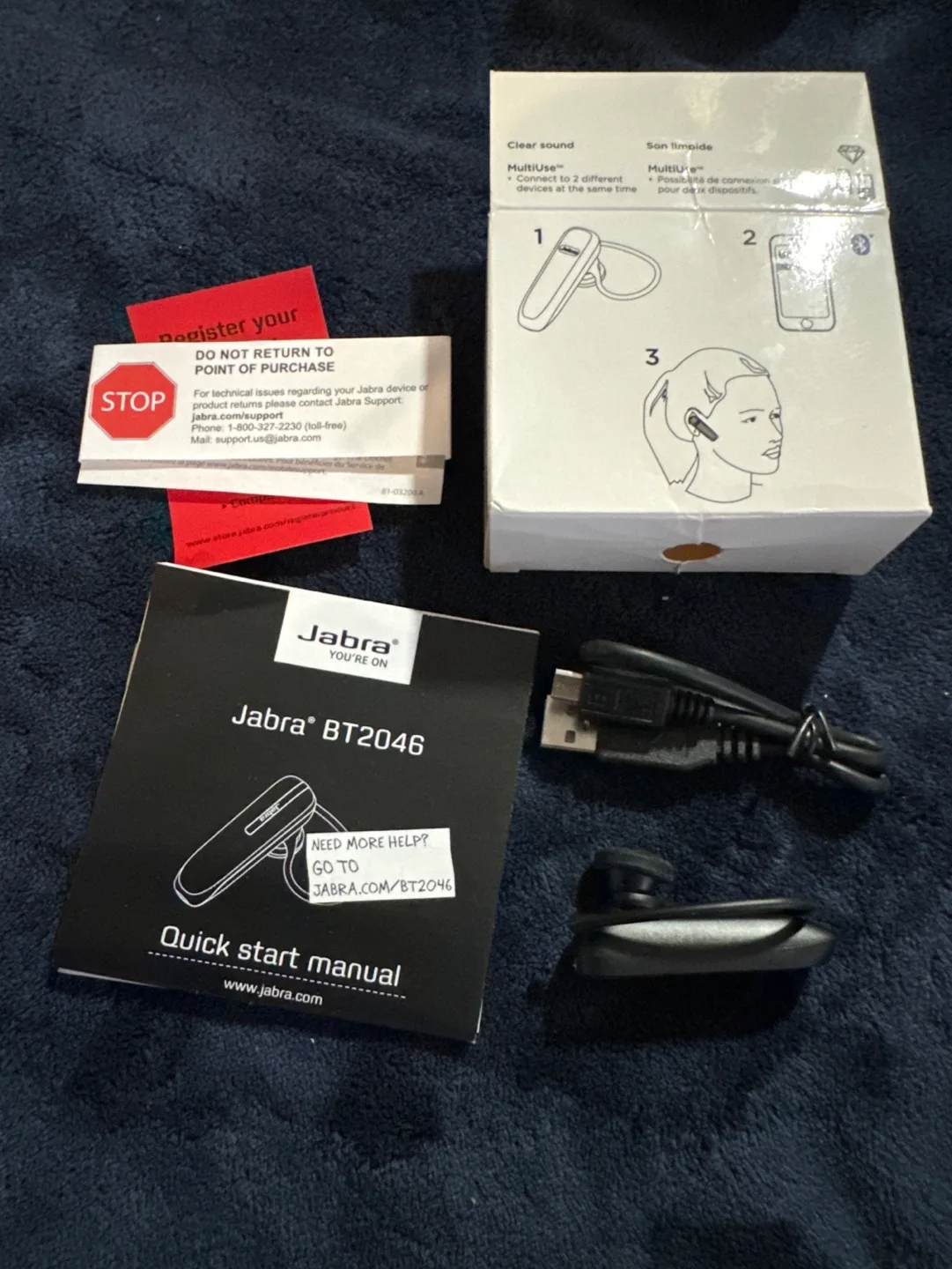 Jabra BT2046 Bluetooth Headset - New thumbnail