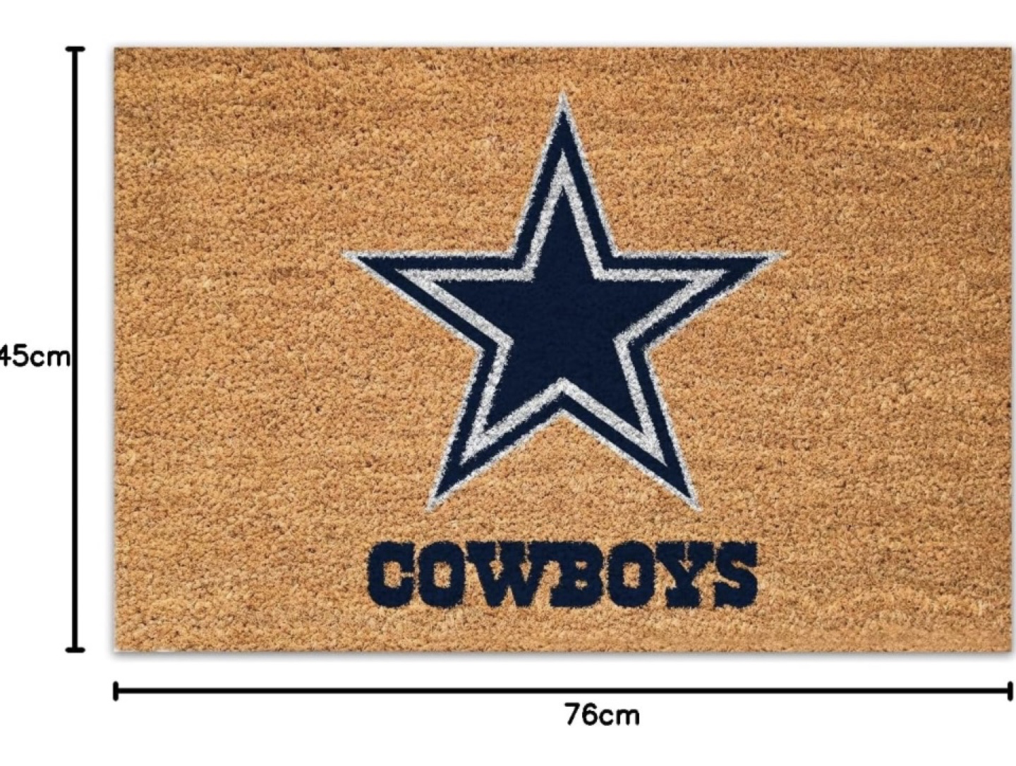 Dallas Cowboys Coir Doormat - photo 4