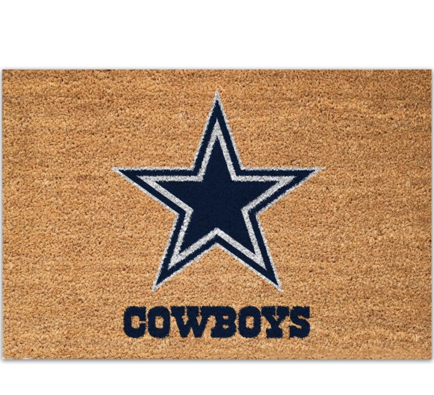 Dallas Cowboys Coir Doormat