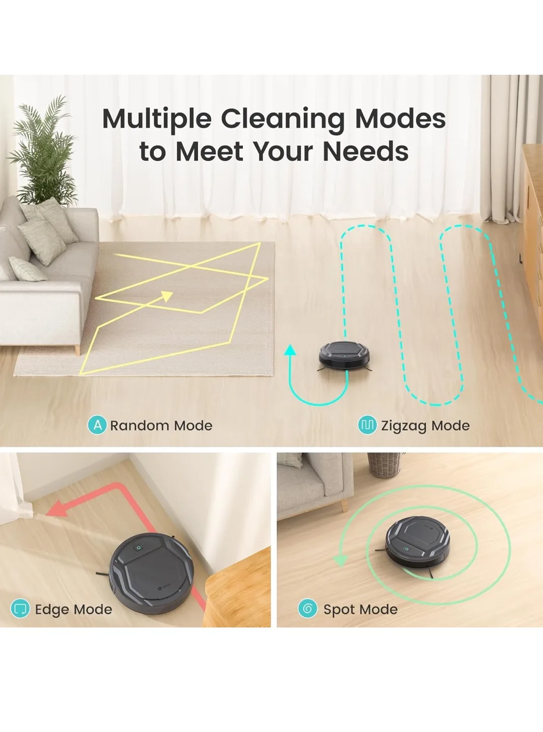 Lefant M210P Smart Robot Vacuum Cleaner image indicator(2)