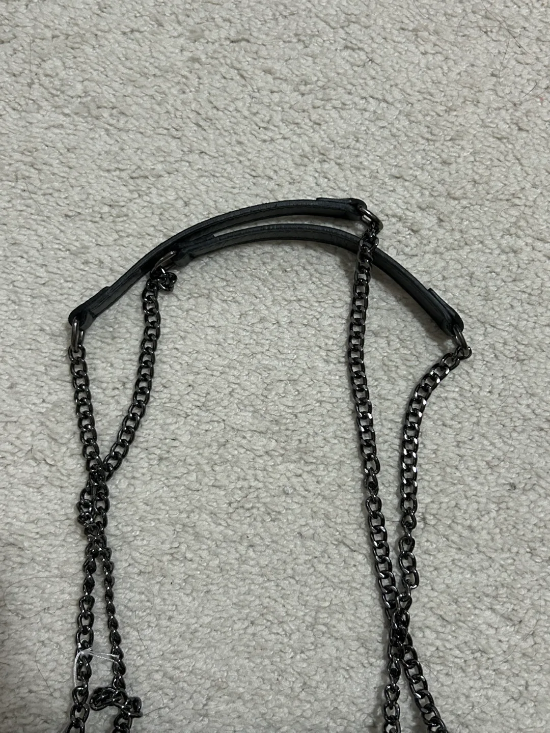 Black Quilted Chain Bag image indicator(3)