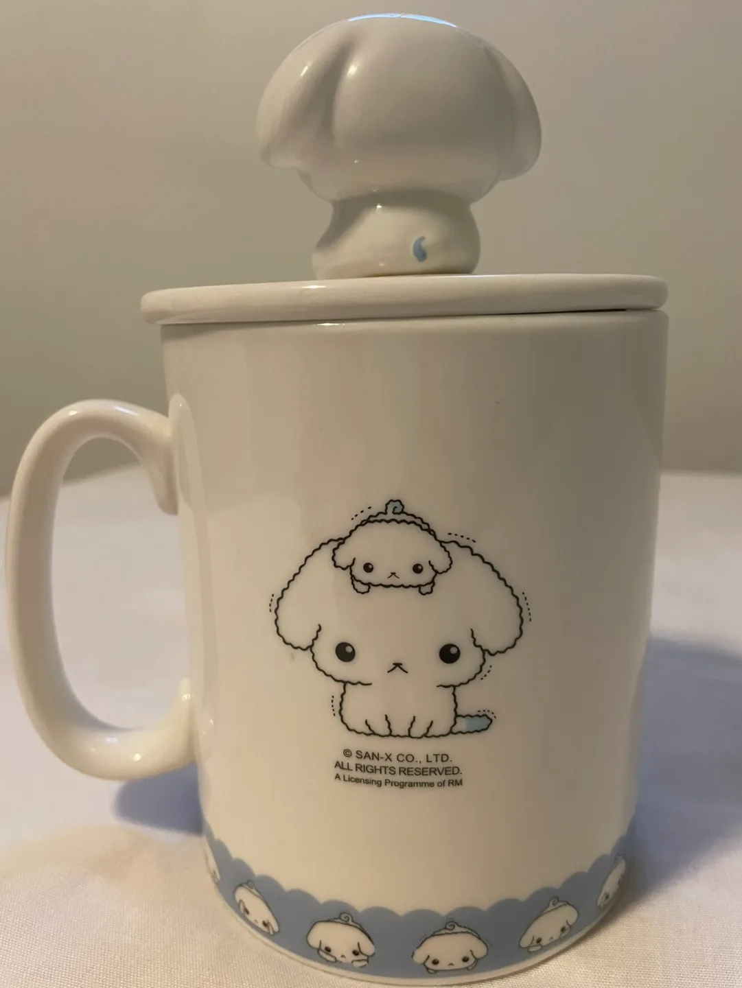Adorable Puppy Big Mug with Lid image indicator(2)