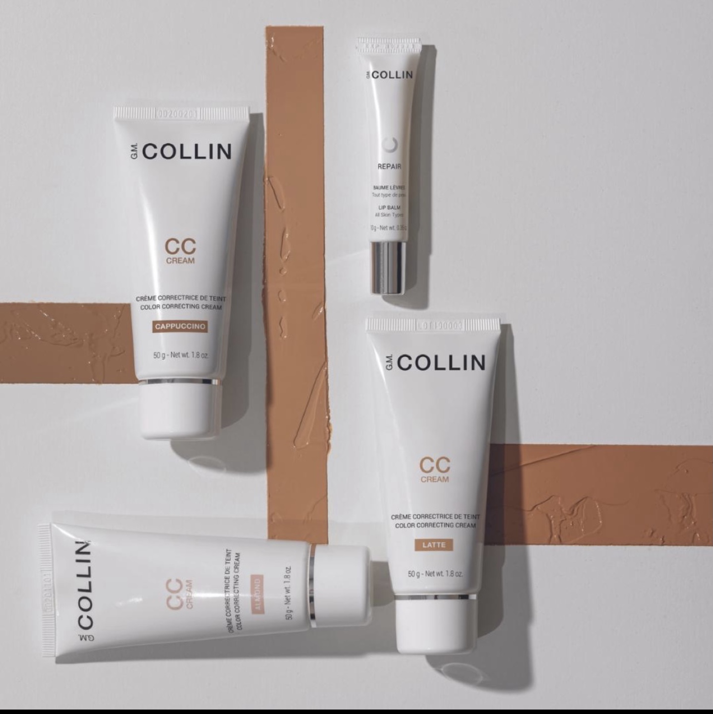 GM Collin CC Cream - Almond Shade+Repair Lip Balm