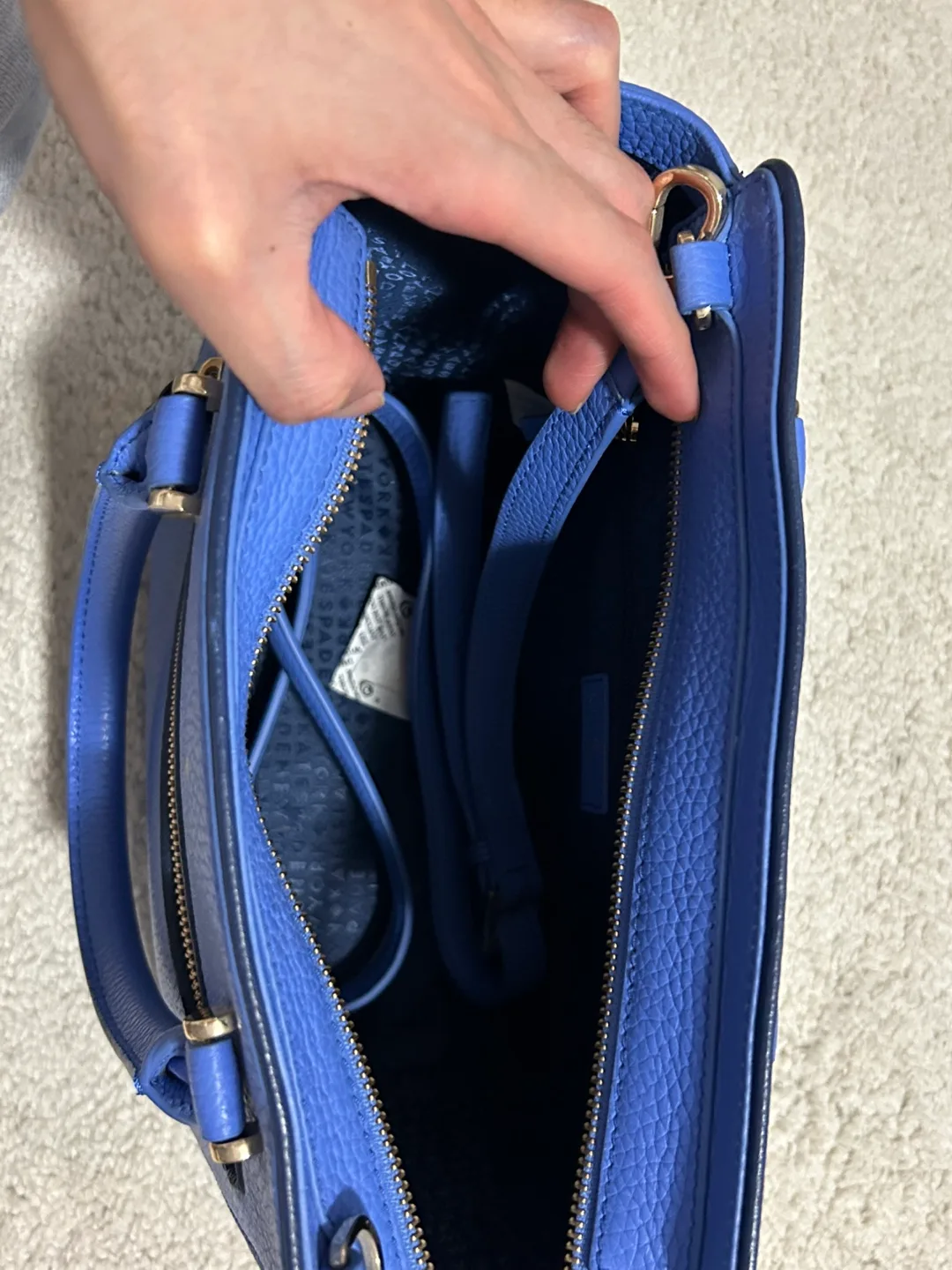 Kate Spade New York Pebbled Leather Handbag image indicator(4)