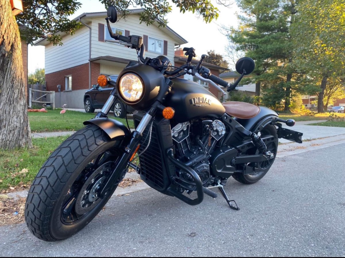 Indian Scout Bobber ABS - Matte Black
