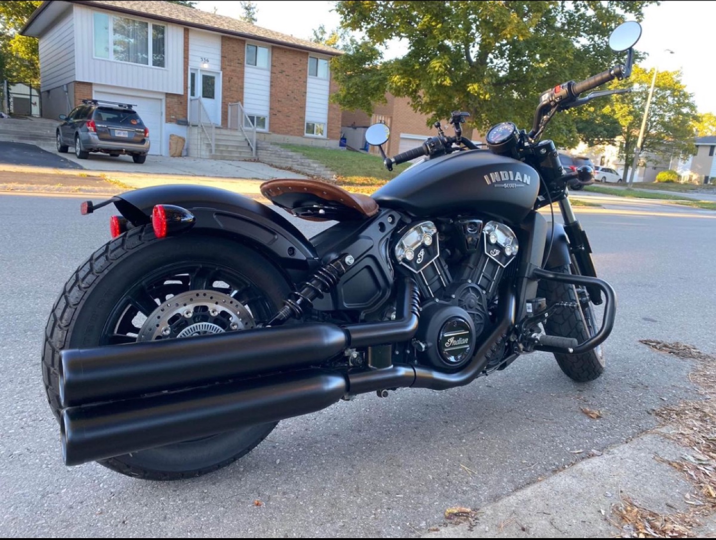 Indian Scout Bobber ABS - Matte Black - photo 4