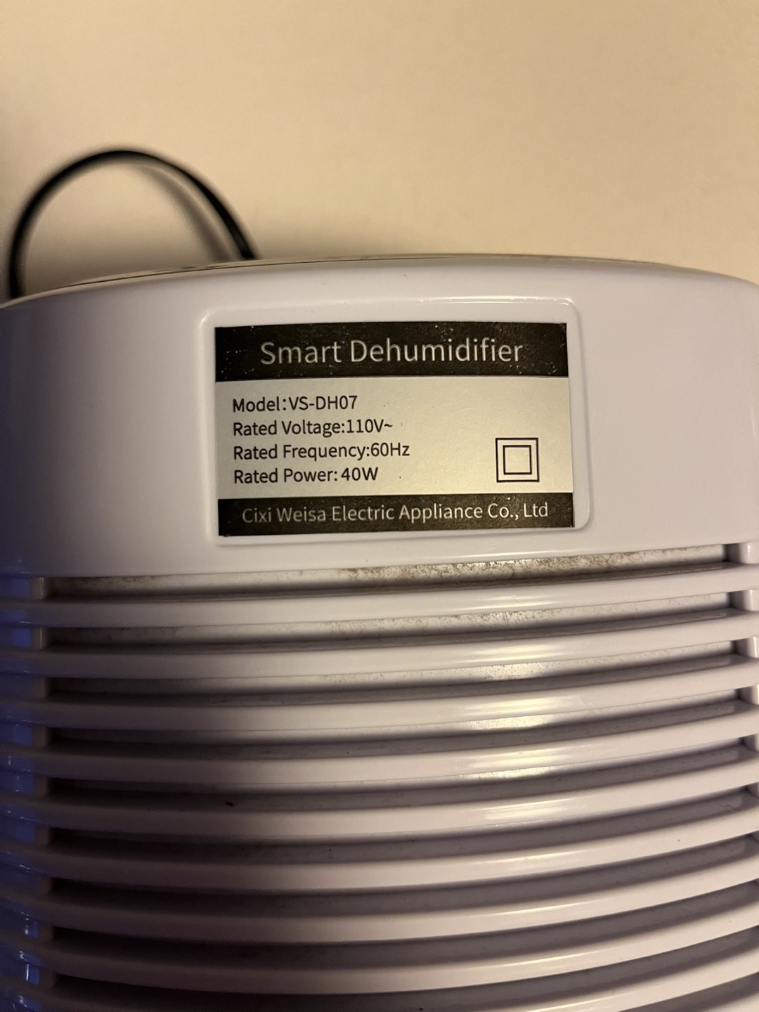 Home Smart Dehumidifier - VS-DH07 Model - photo 2