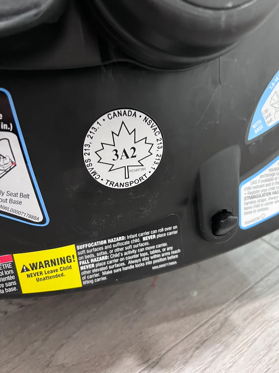 Graco Snugride Snuglock 35 Infant Car Seat image indicator(7)