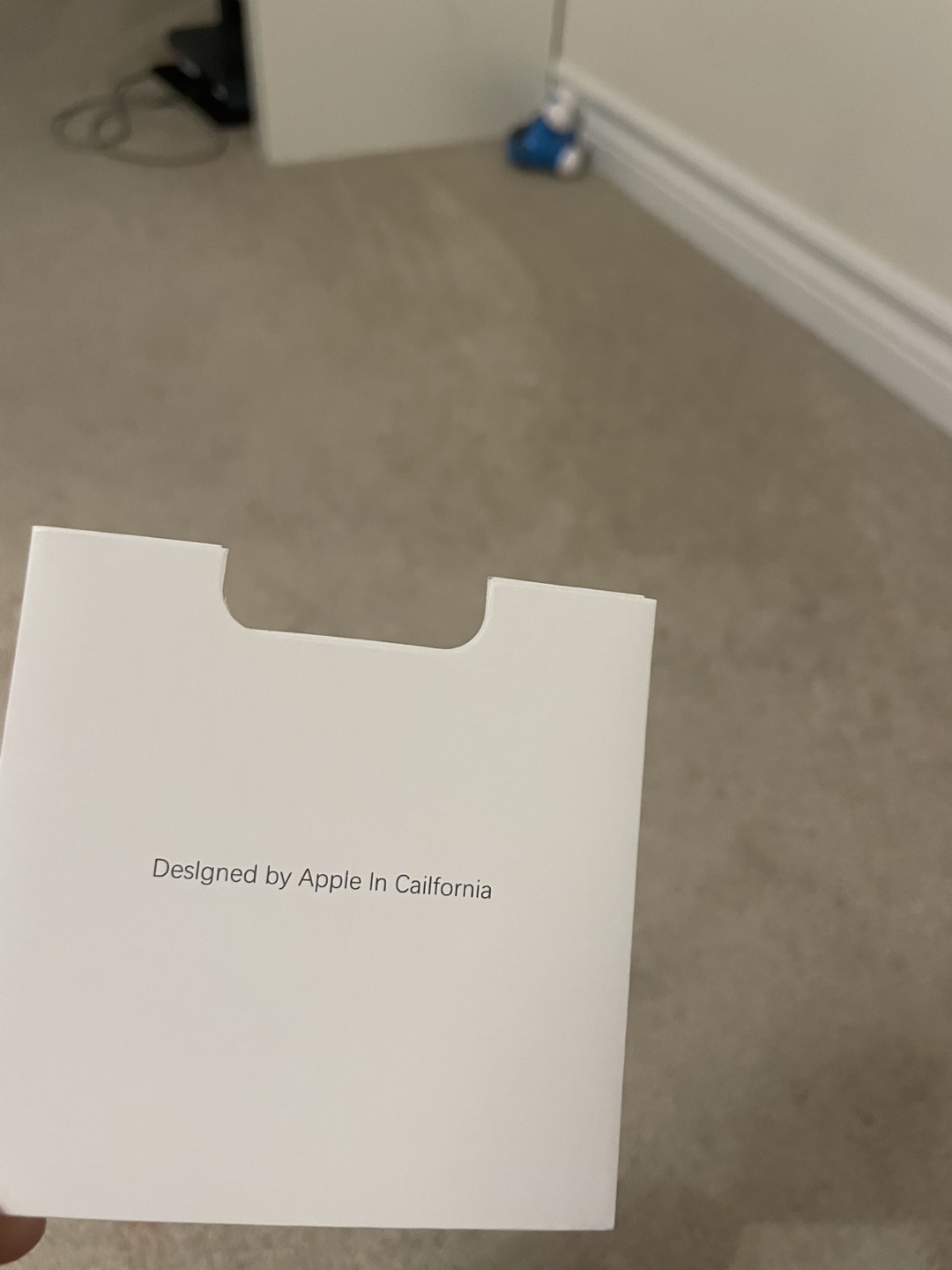 New earphones with Charging Case