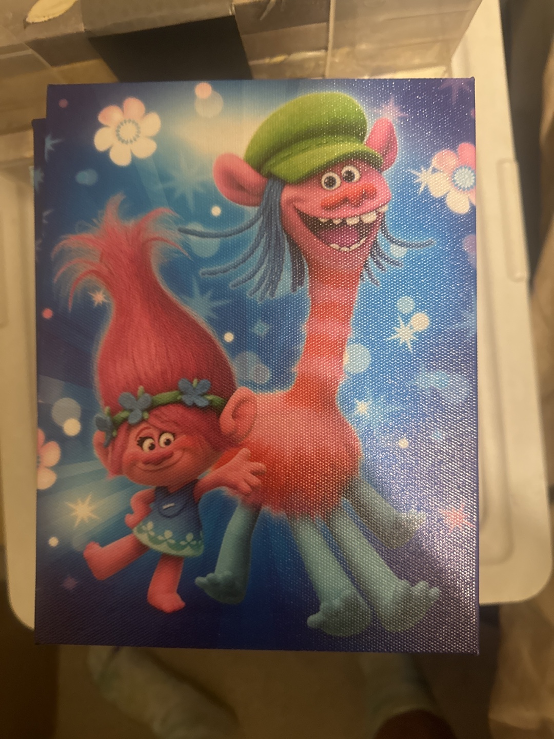 Trolls Mini Canvas Poppy and Biggie