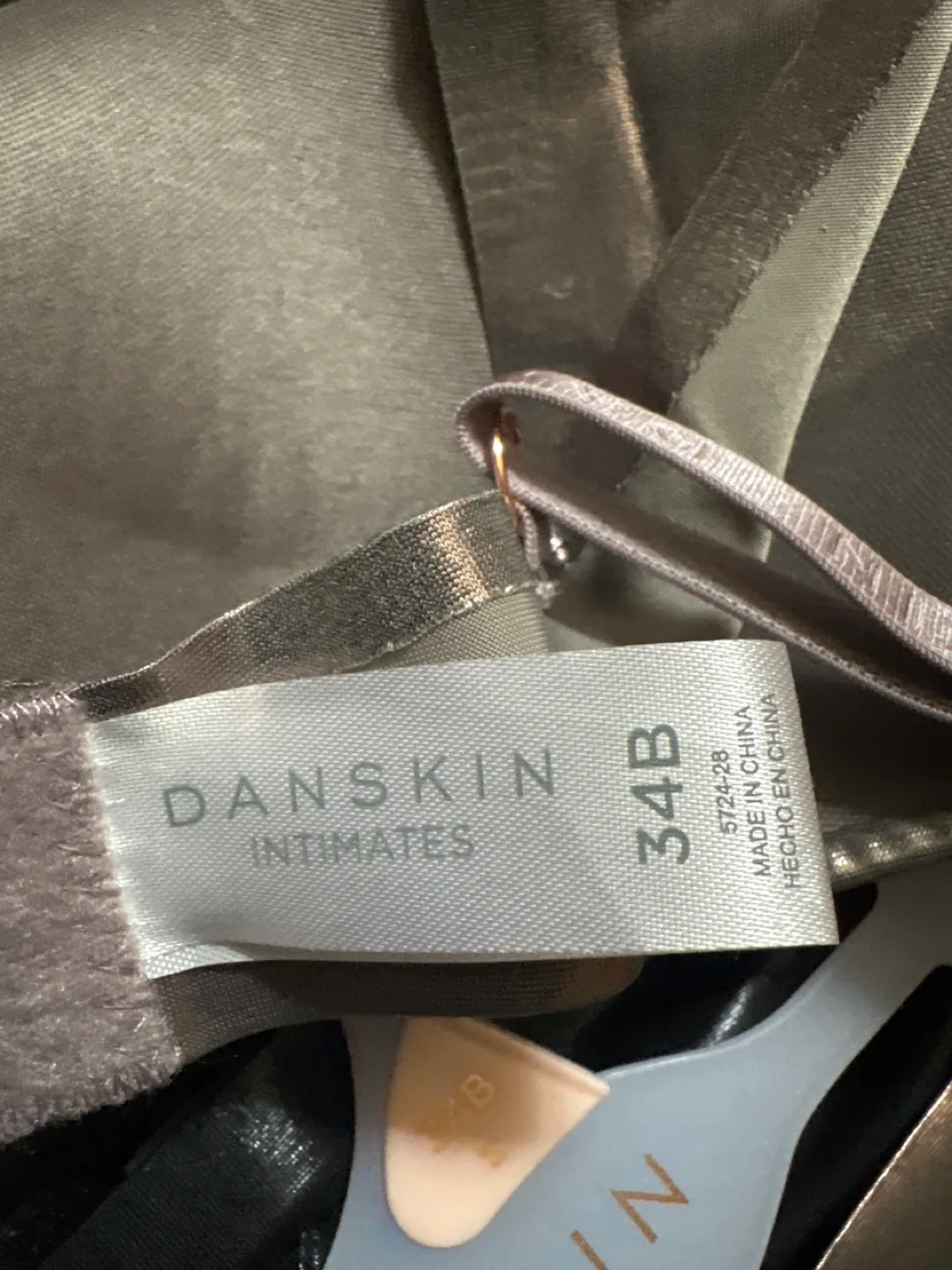 Danskin Intimates 34B Double Bra and Panty Set image indicator(2)