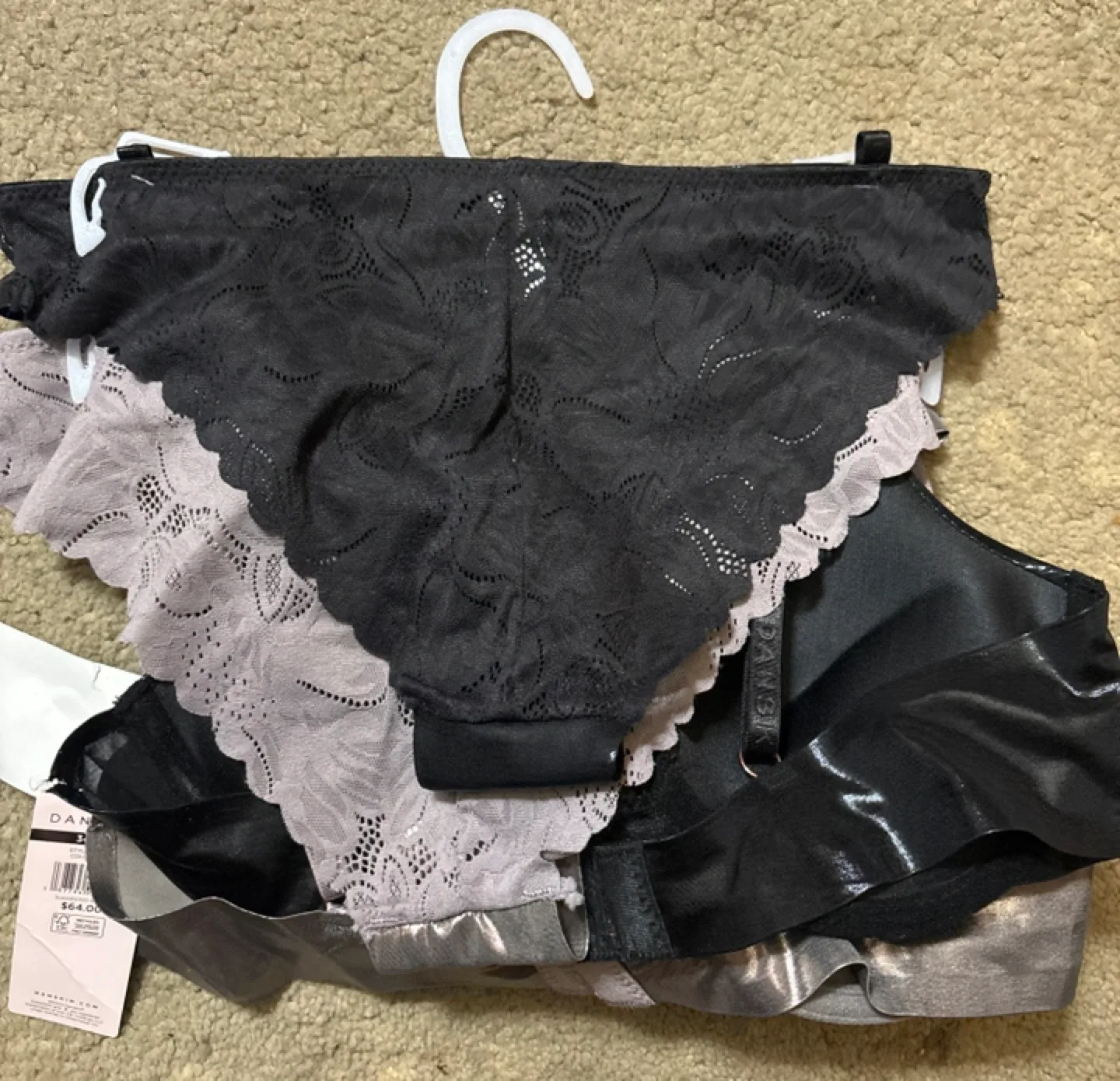 Danskin Intimates 34B Double Bra and Panty Set image indicator(4)