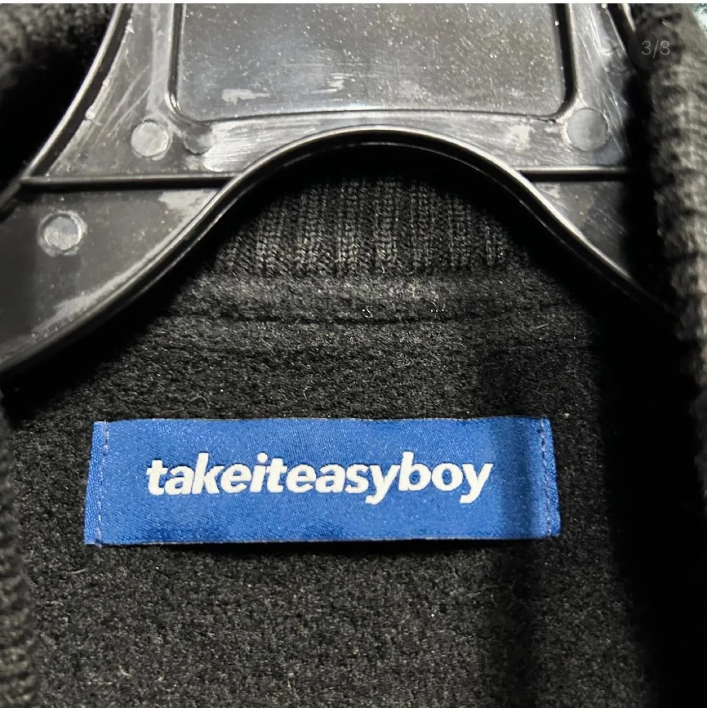 Takeiteasyboy Varsity Jacket image indicator(3)