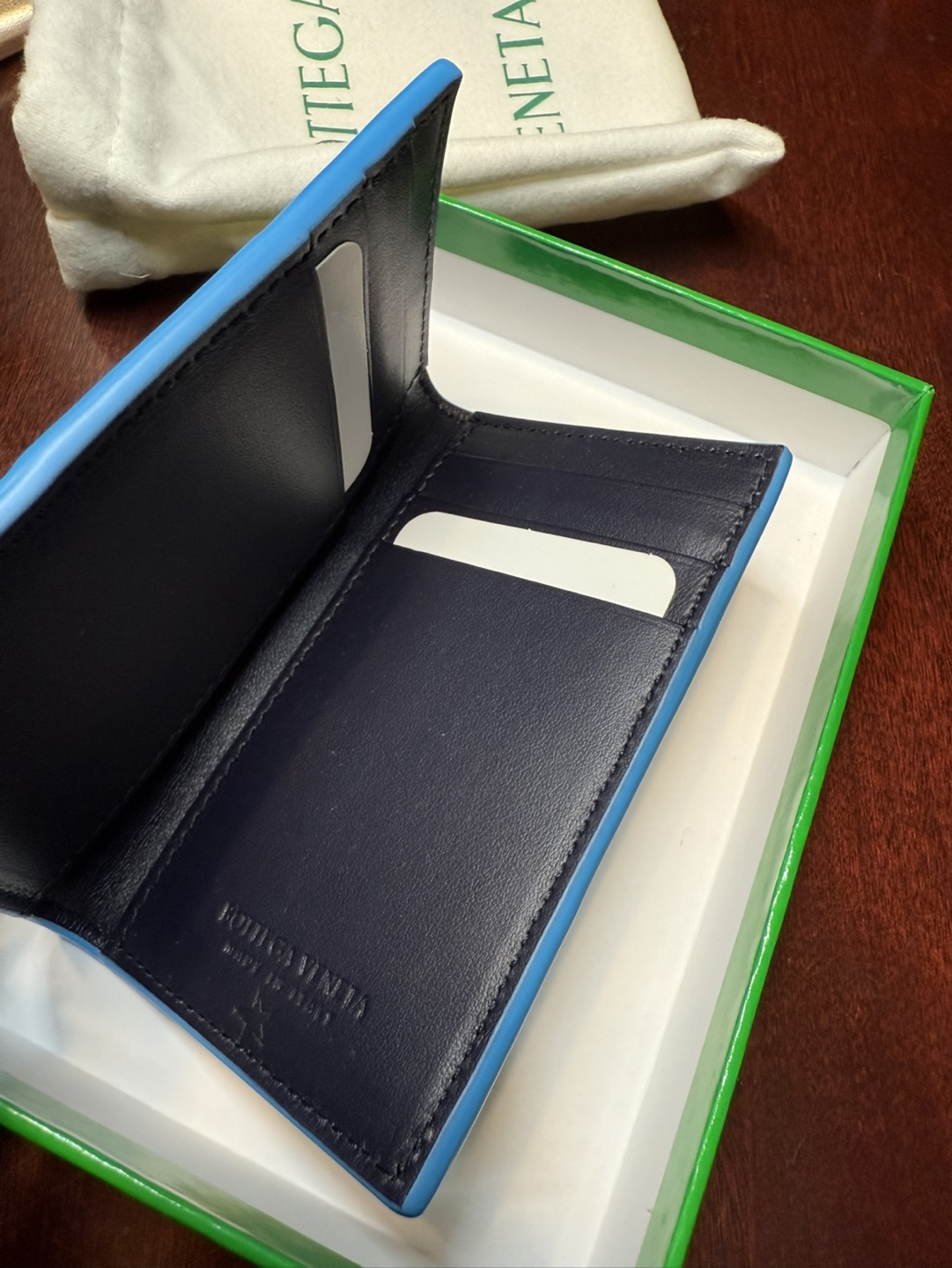 Bottega Veneta Leather Card Holder - photo 3