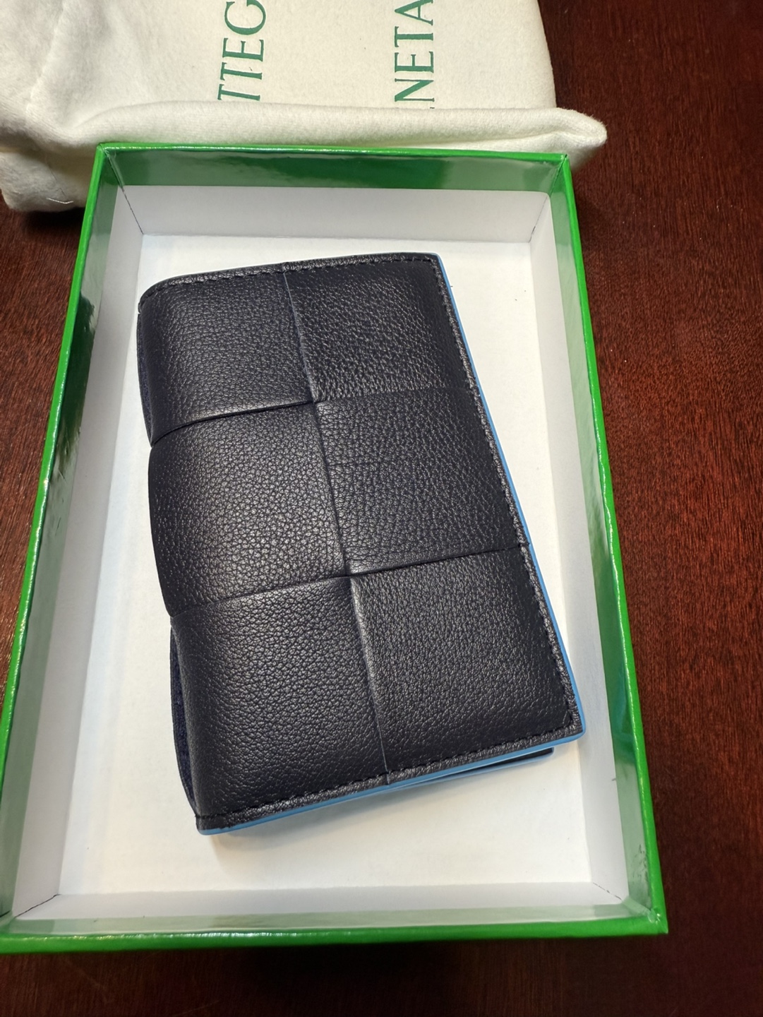 Bottega Veneta Leather Card Holder - photo 2