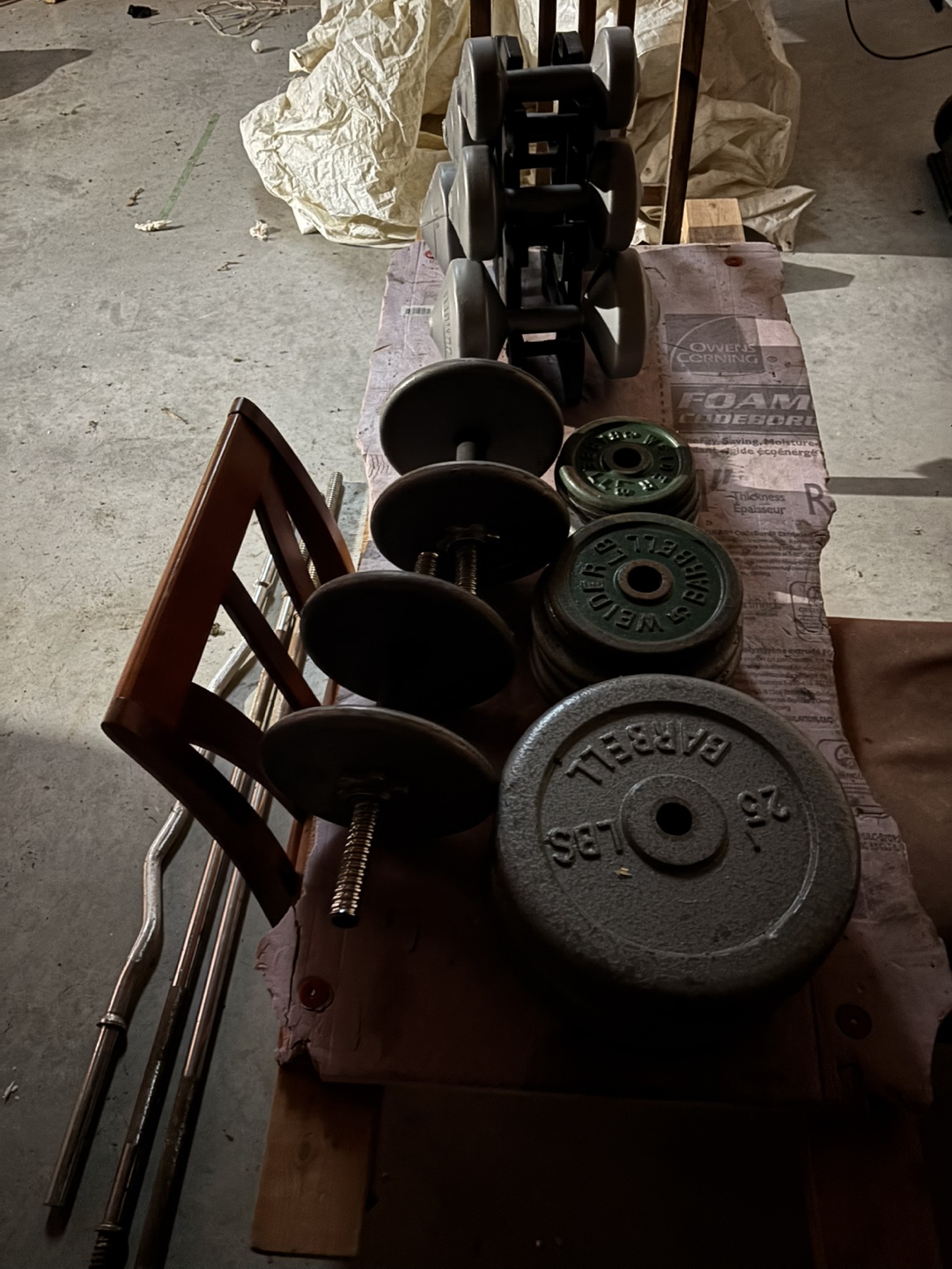 Weight Set with Dumbbells and Barbell - photo 2