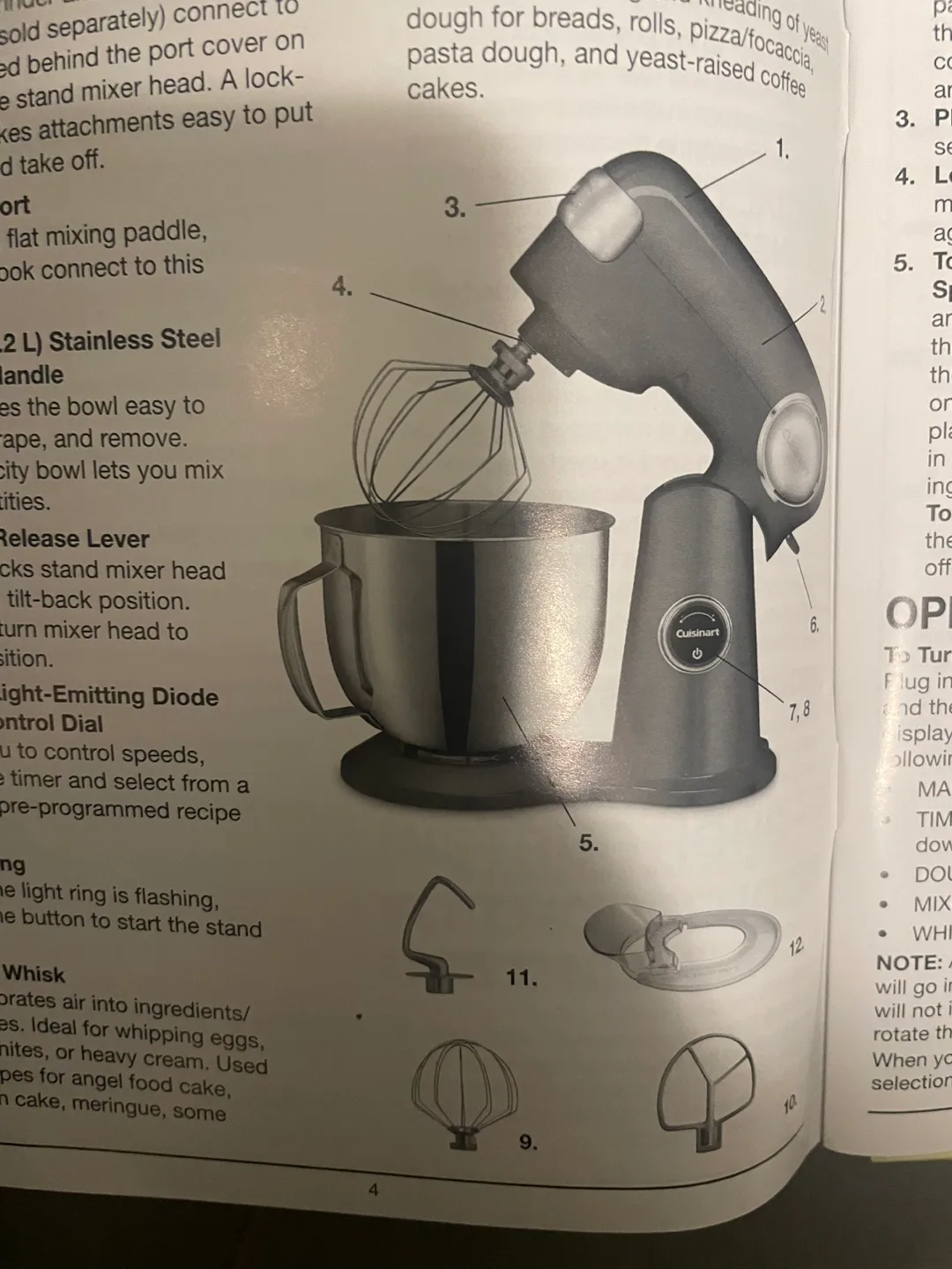 Moving Sale/ Cuisinart Precision Master Pro Stand Mixer image indicator(5)