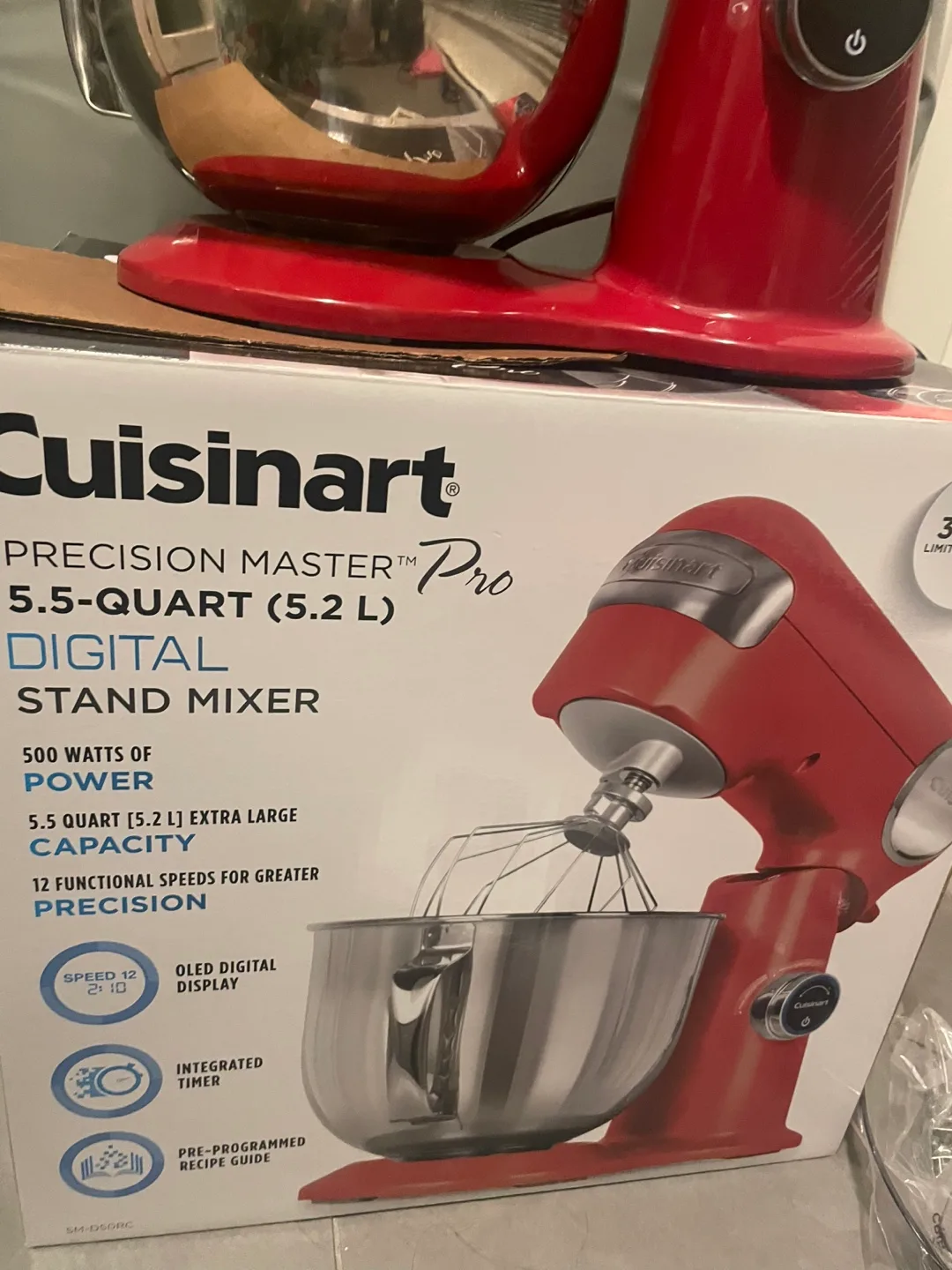 Moving Sale/ Cuisinart Precision Master Pro Stand Mixer image indicator(4)