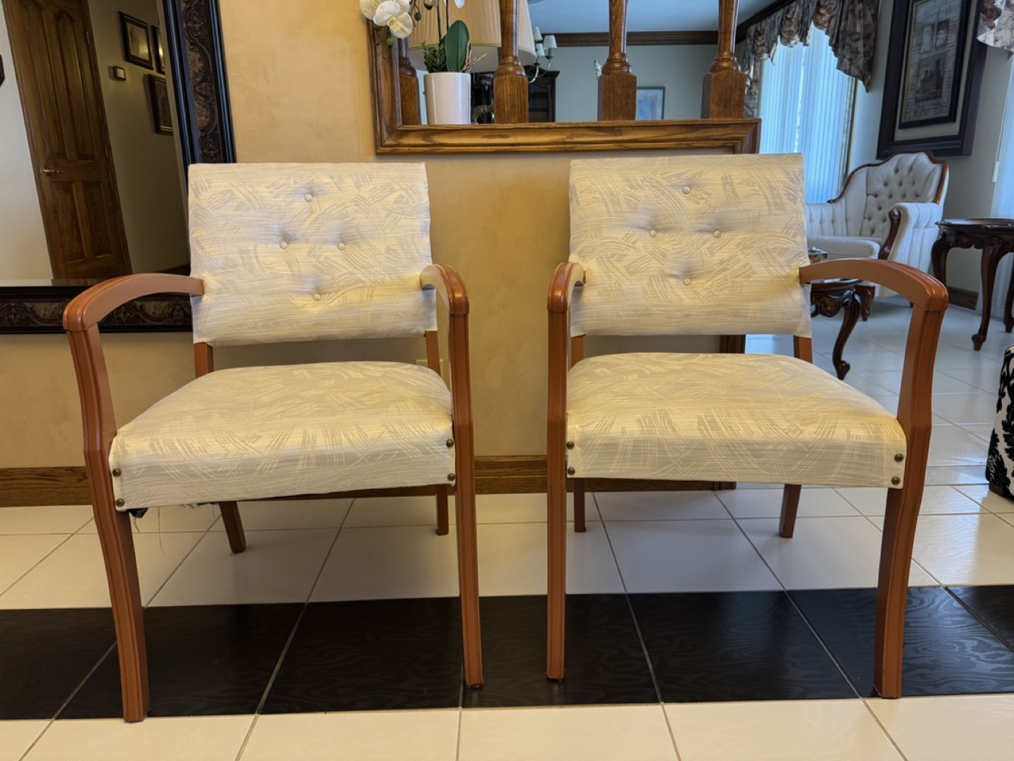 Pair of Mid-Century Modern Armchairs