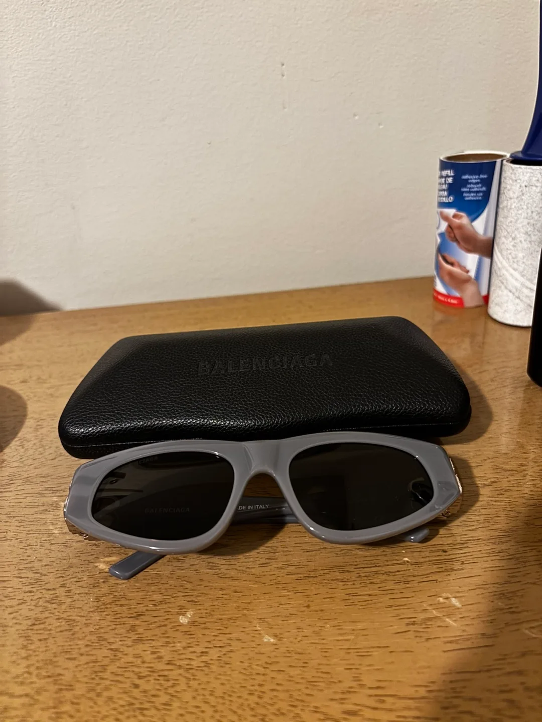 Balenciaga Gray Dynasty Cat-Eye Sunglasses thumbnail