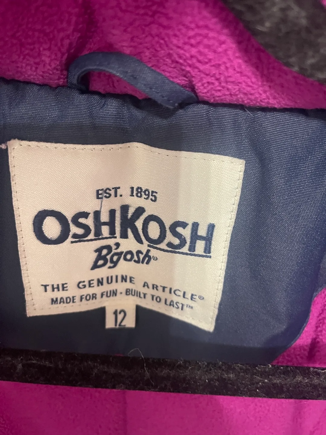 Girls' OshKosh B'Gosh Winter Parka Jacket - Size 7 image indicator(6)