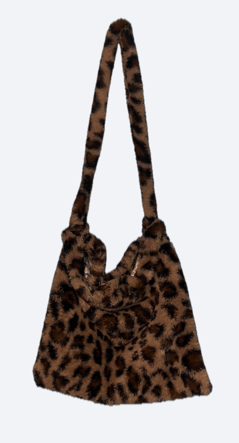 Leopard Print Shoulder Bag