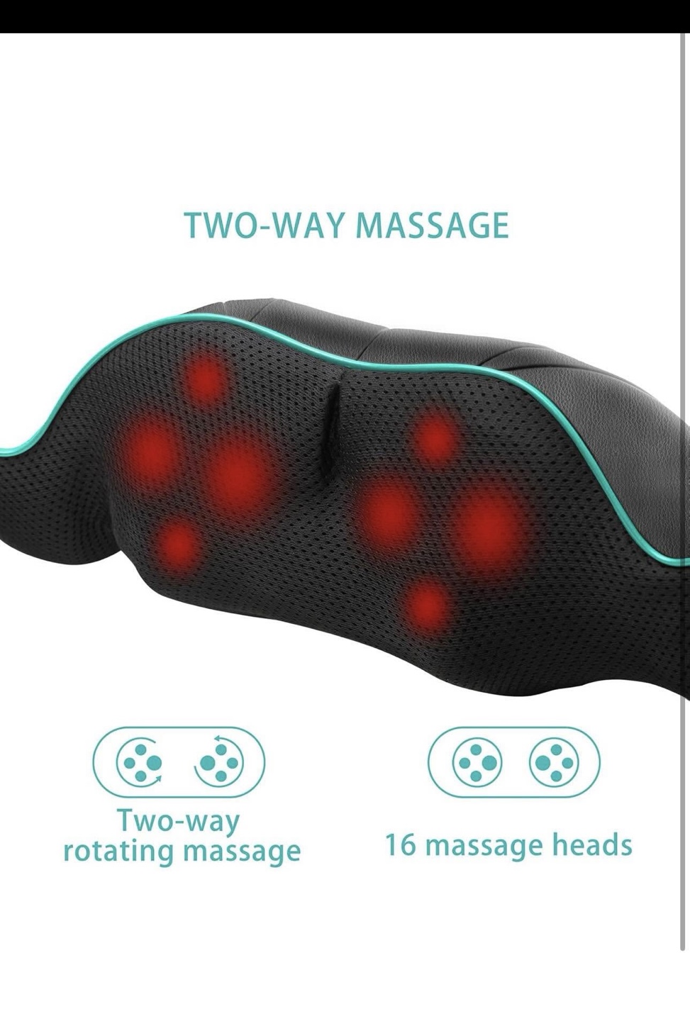 Neck and Back Massager - photo 3