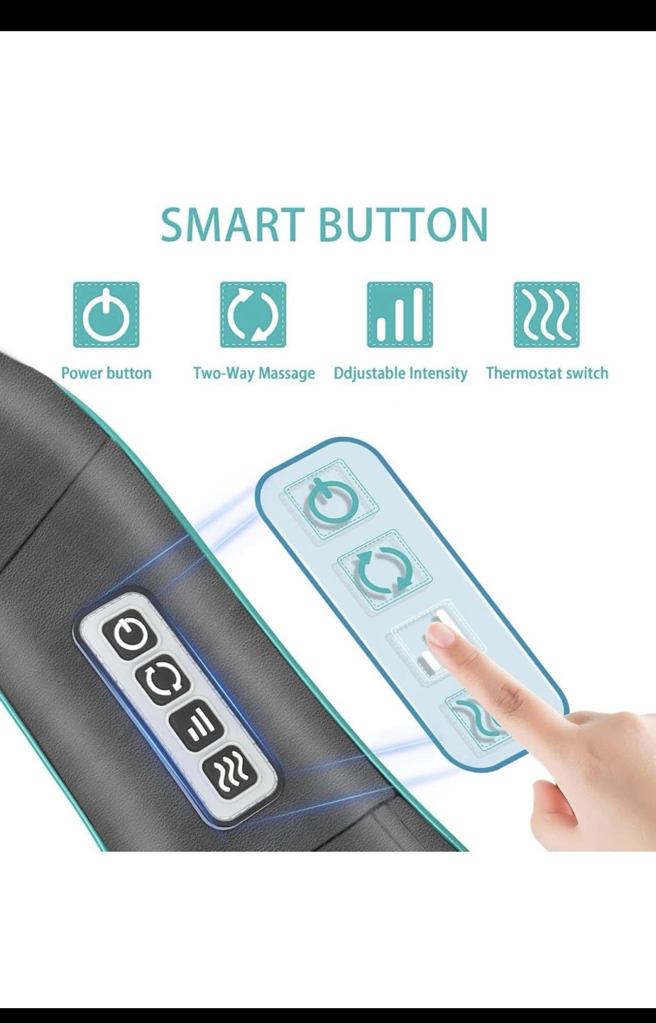 Neck and Back Massager - photo 2