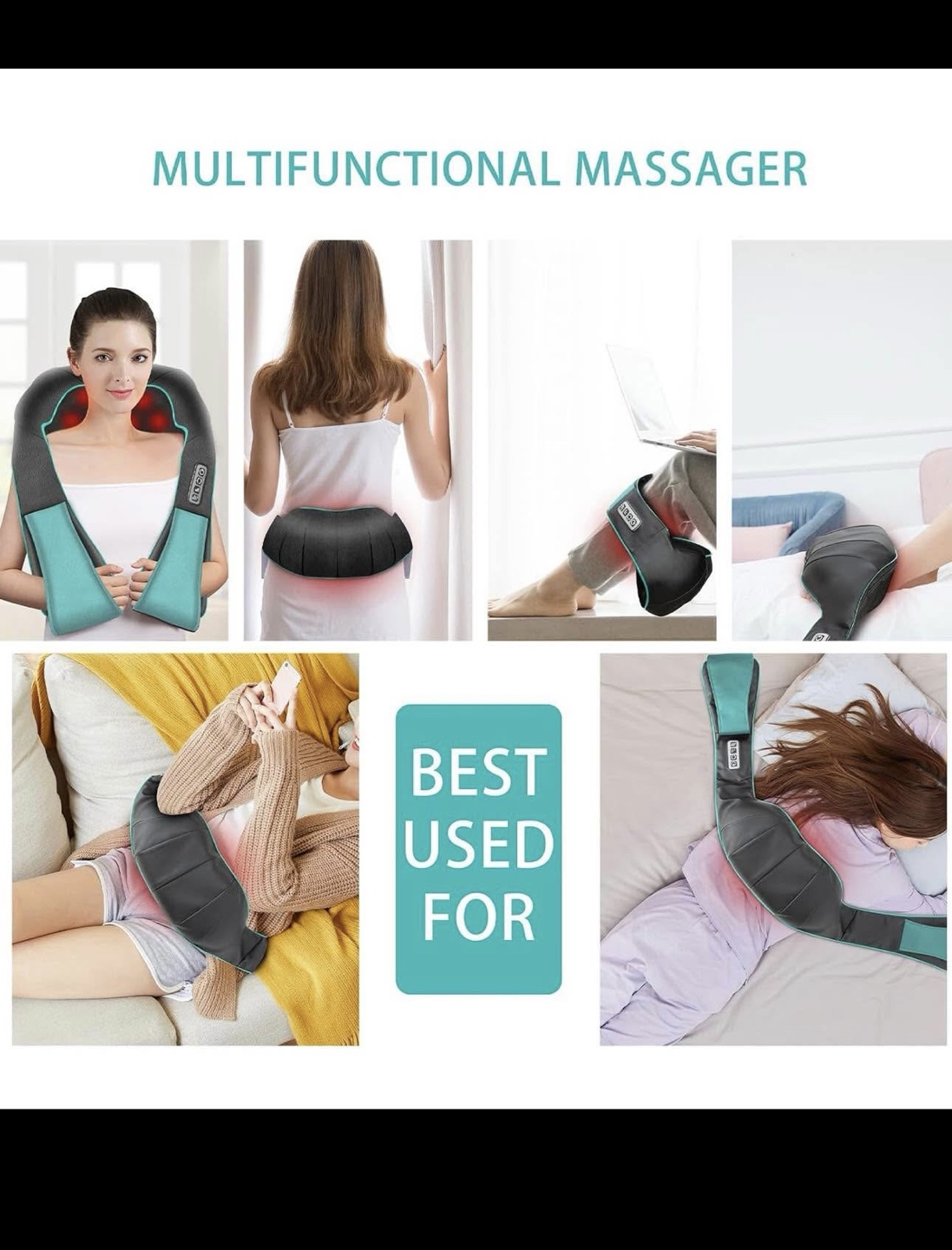 Neck and Back Massager - photo 4