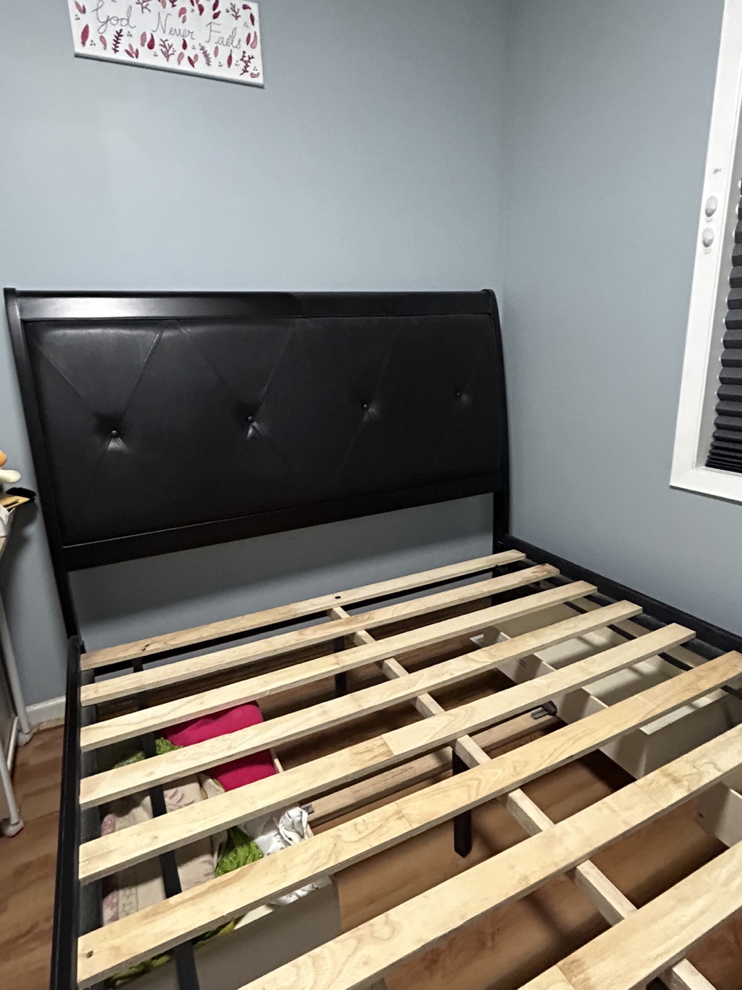 Queen Bed Frame with Headboard - photo 2