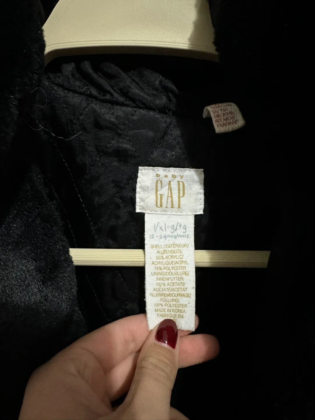 Black  Coat 12-18 Months image indicator(3)