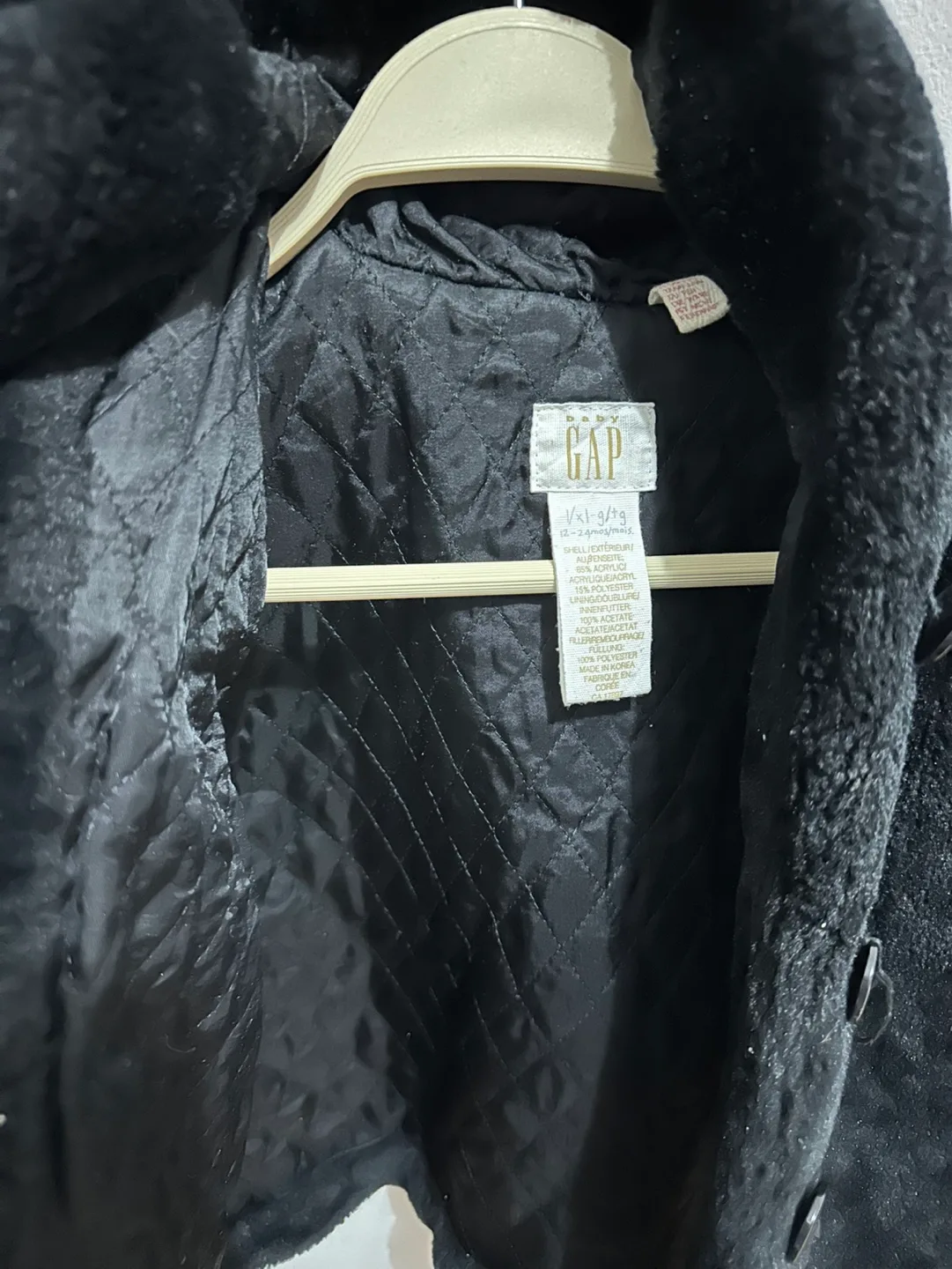 Black  Coat 12-18 Months image indicator(4)