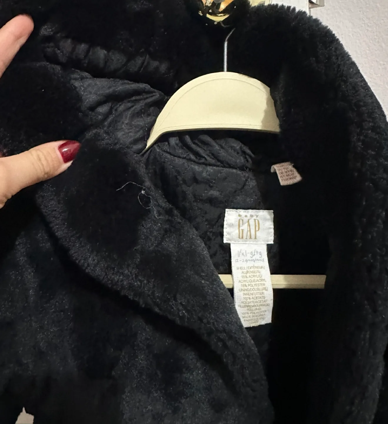 Black  Coat 12-18 Months image indicator(2)