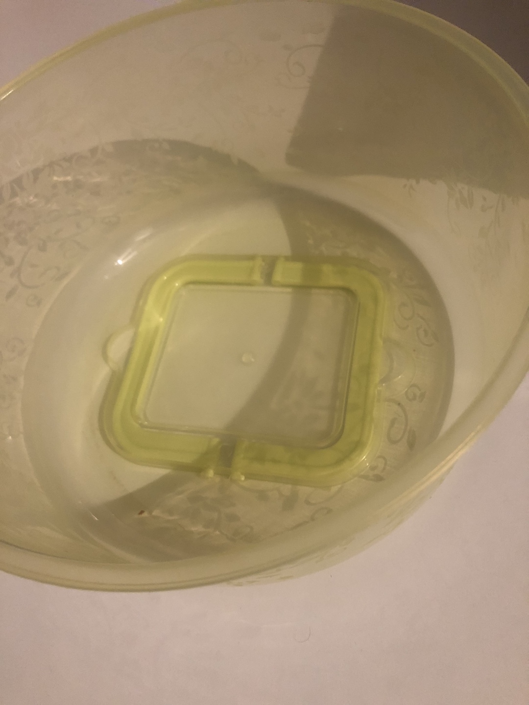 Yellow Plastic Cover - photo 2