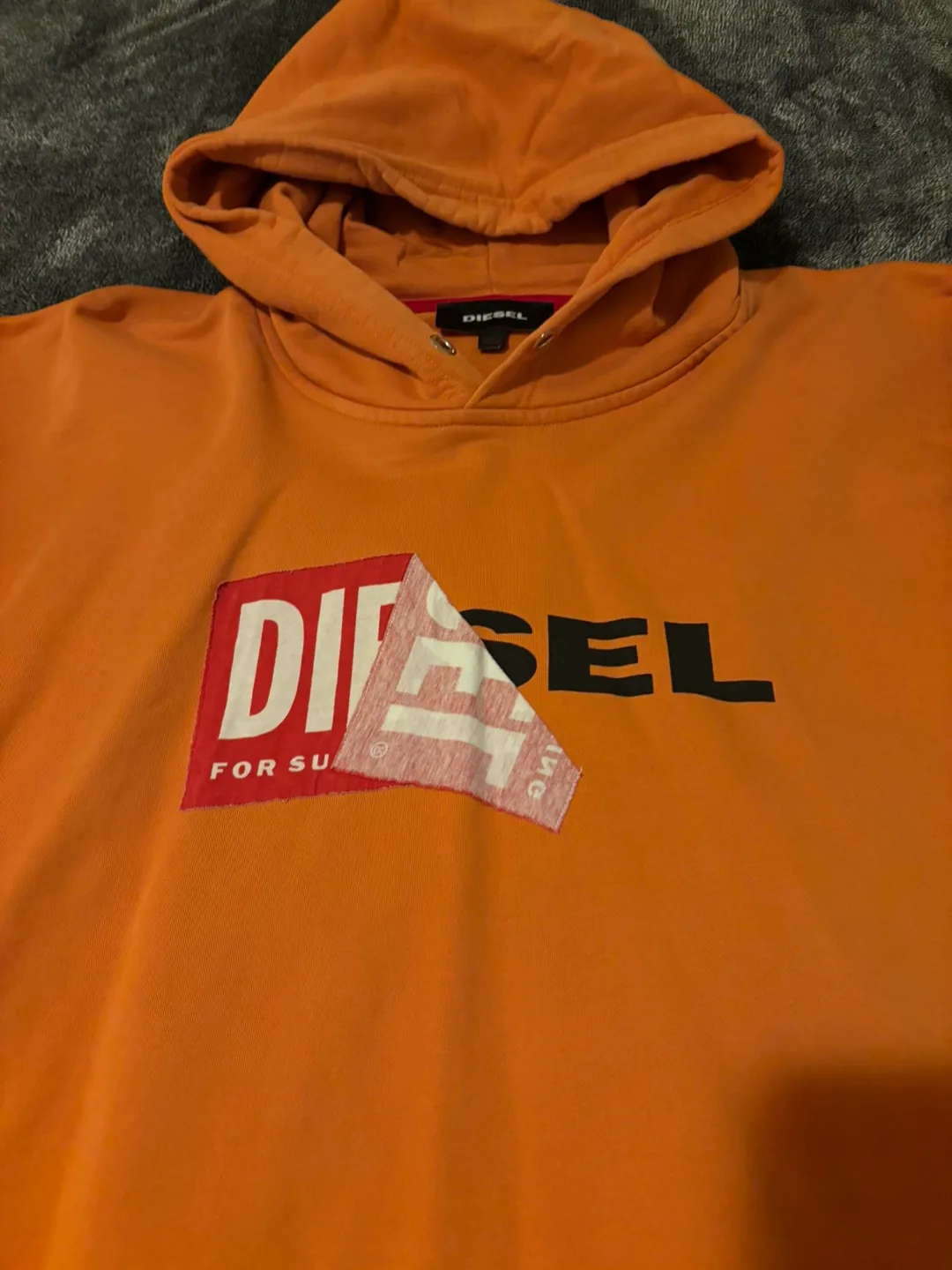 Diesel Peeling Logo Pullover Hoodie image indicator(2)