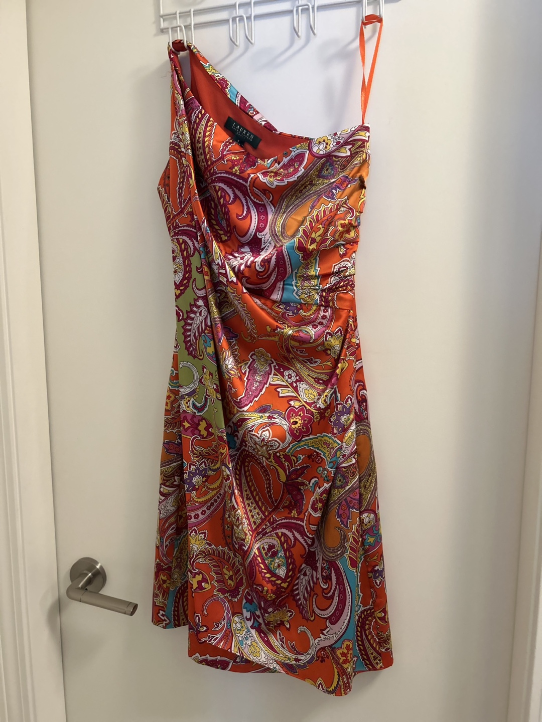 Lauren Ralph Lauren One-Shoulder Paisley Dress - photo 2