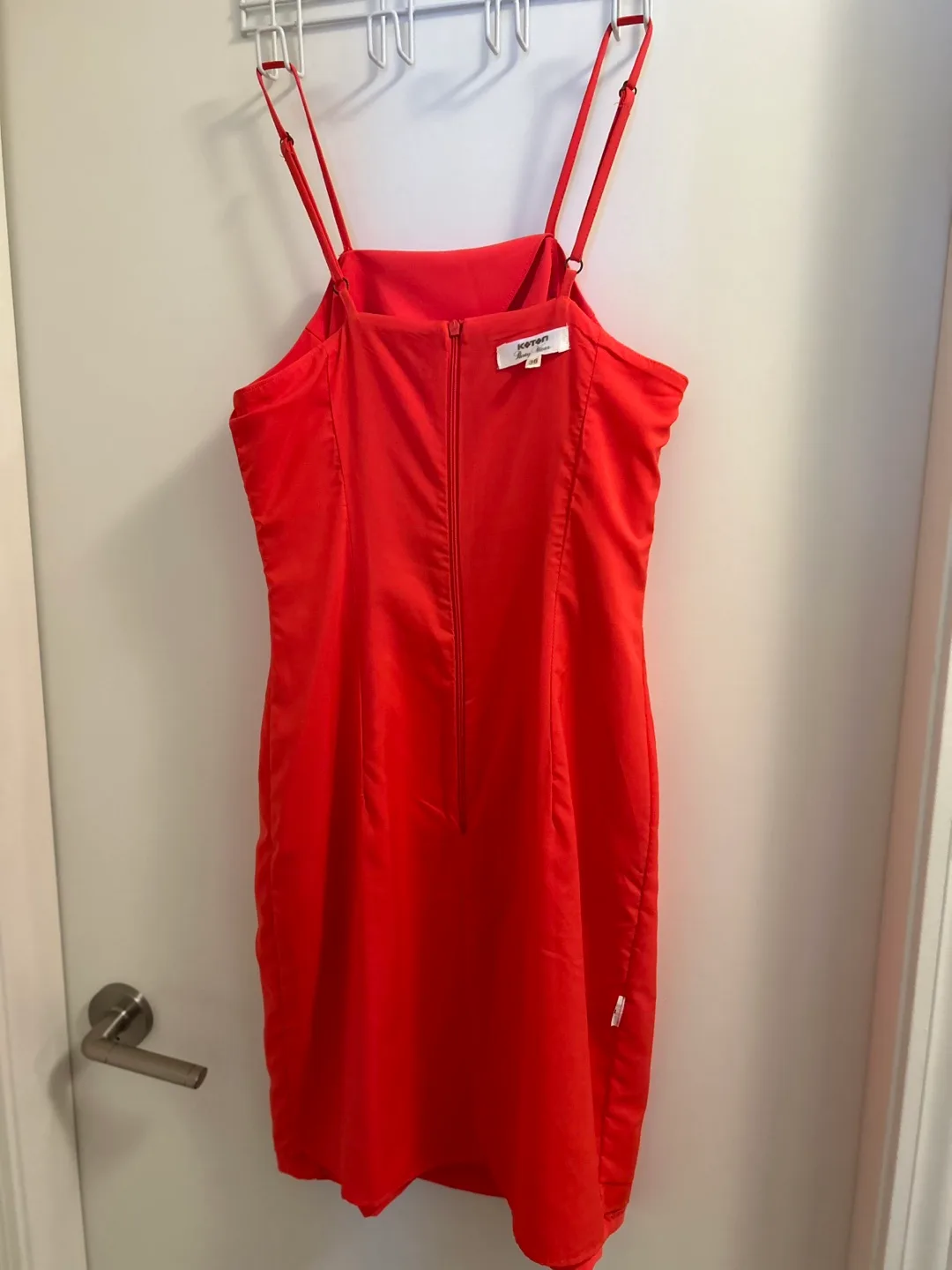 Koton Party Wear Orange Mini Dress Size 36 image indicator(5)