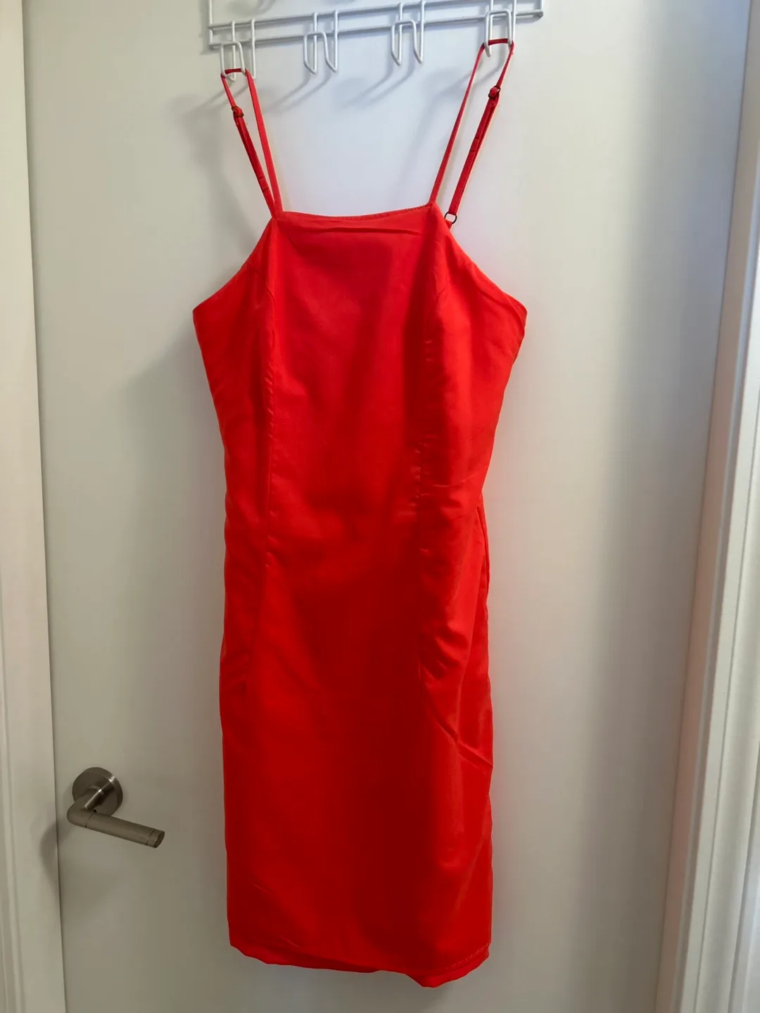 Koton Party Wear Orange Mini Dress Size 36 image indicator(6)