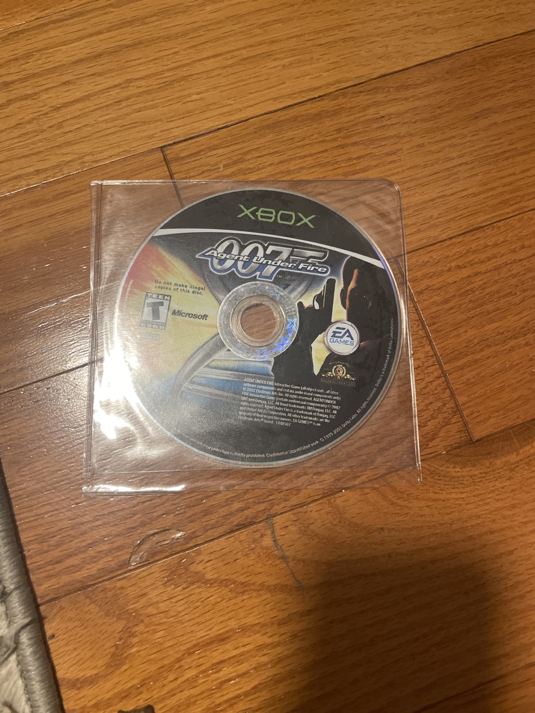 007 Agent Under Fire Xbox Game