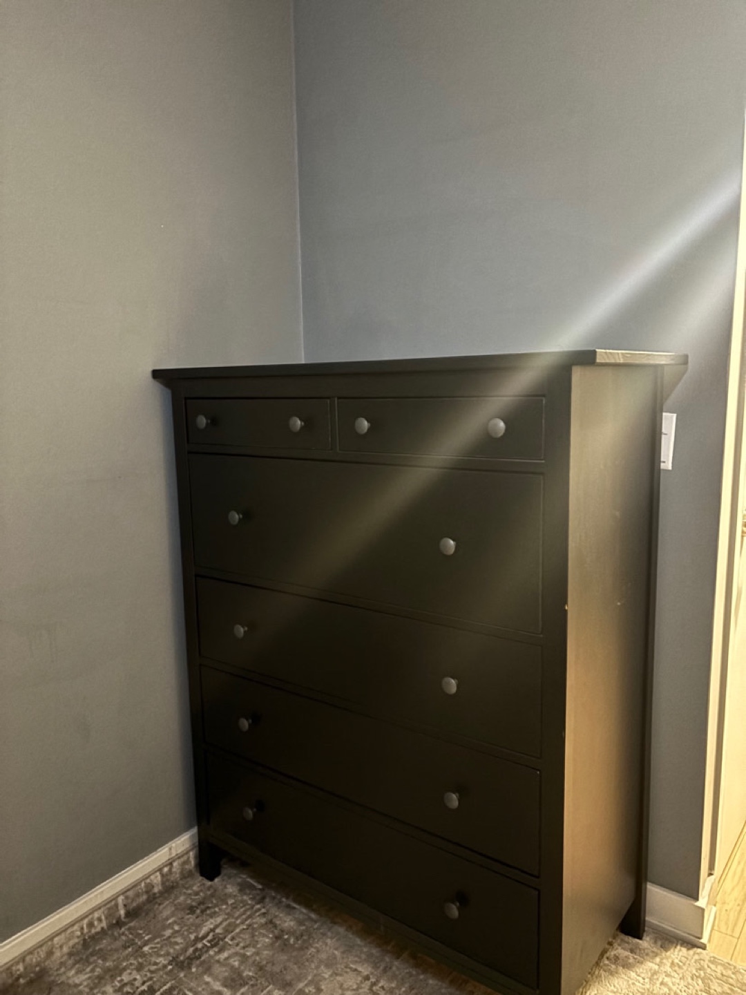 IKEA Hemnes 6-Drawer Dresser - Black - photo 3