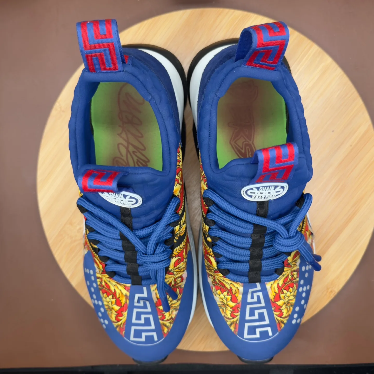 Versace Cross Chainer Blue Multi Men’s Size 42EU/9US image indicator(4)