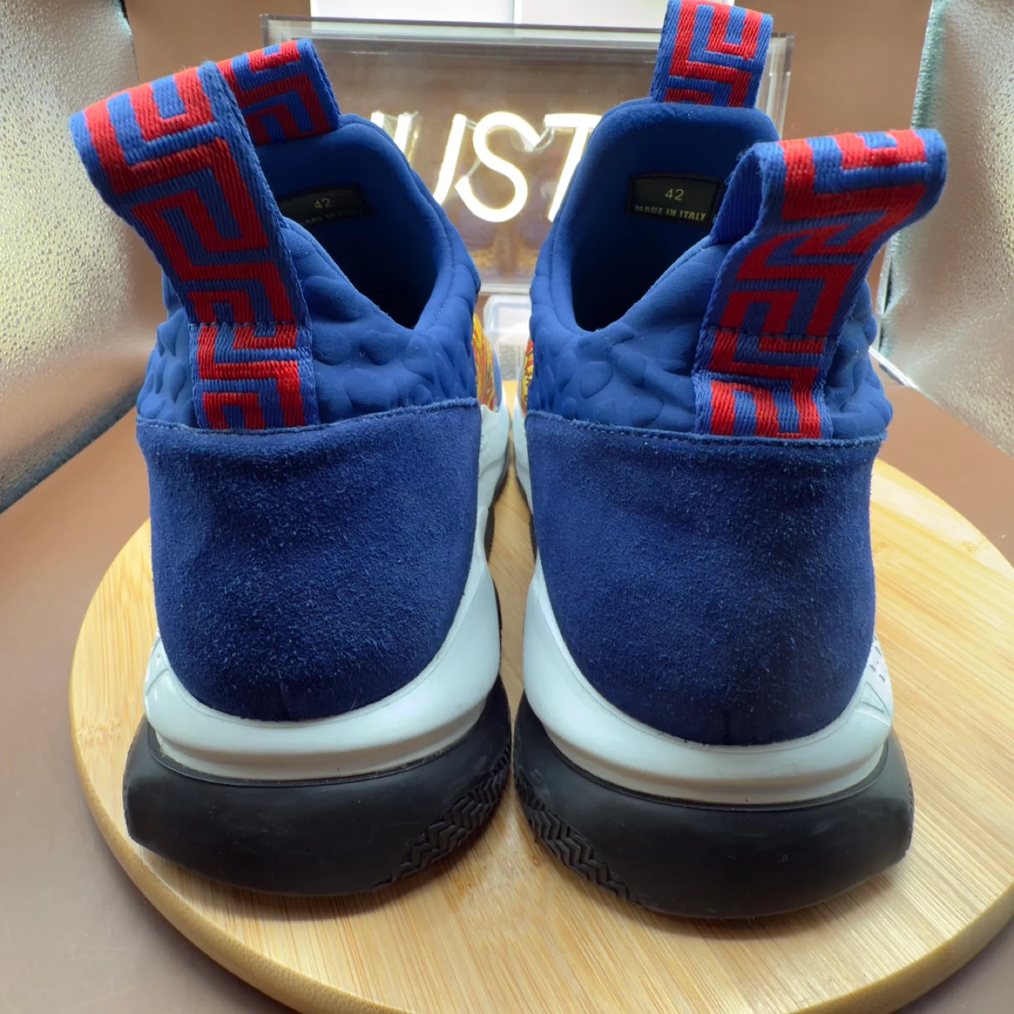 Versace Cross Chainer Blue Multi Men’s Size 42EU/9US image indicator(2)